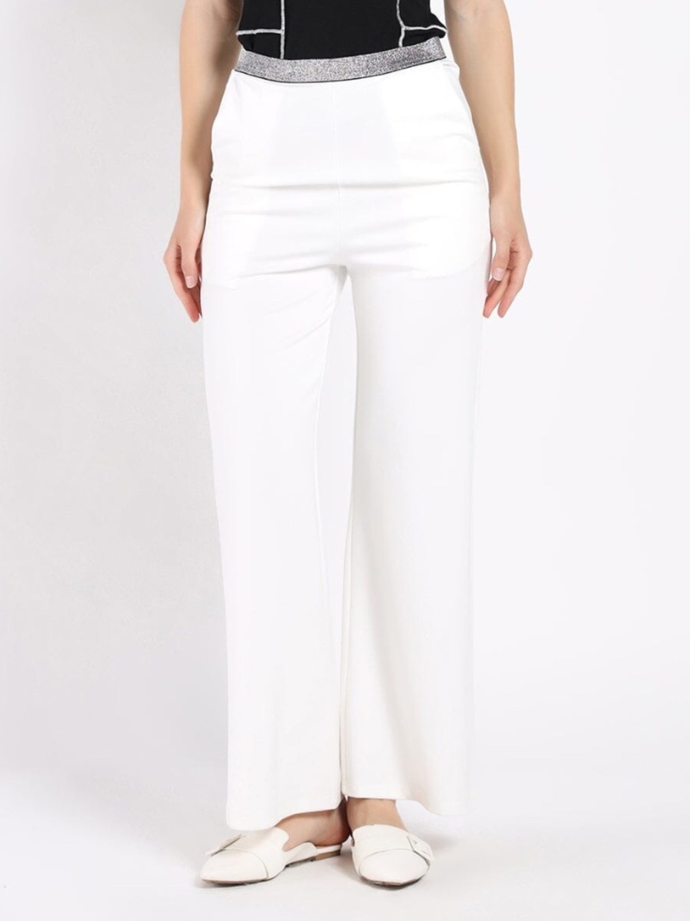 GRACIA Spangle Detail on The Waist Pants